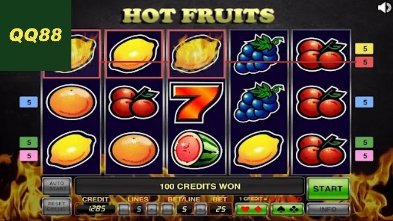 Top 5 trò chơi Nổ hũ trái cây nổi bật